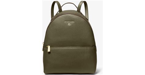 amazon green michael kors|Michael Kors olive green backpack.